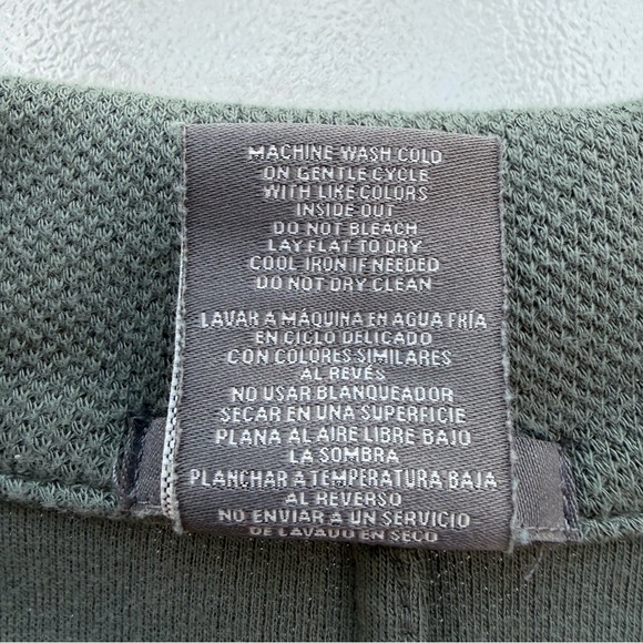 Matty M Dark Sage The Knit Boyfriend Stretch Blazer ~ Women's Large - Picture 6 of 6